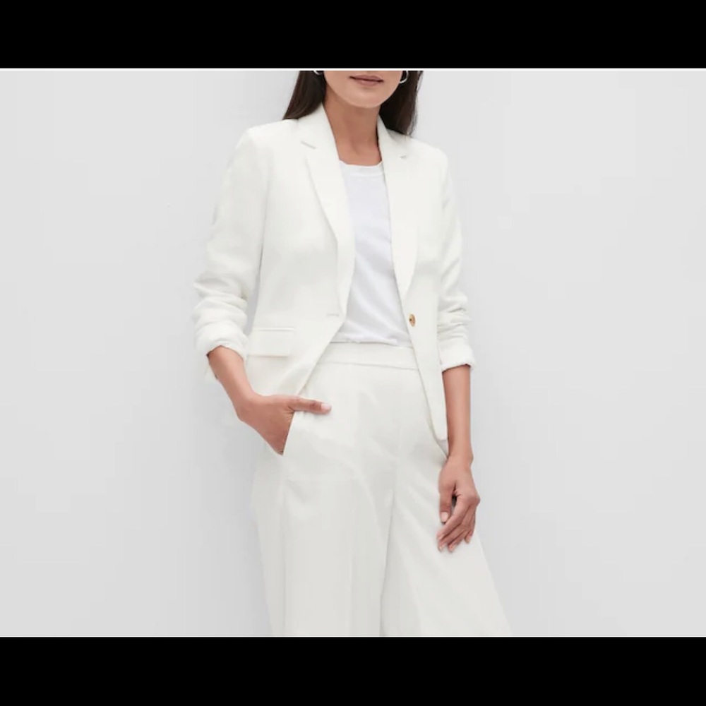 White blazer